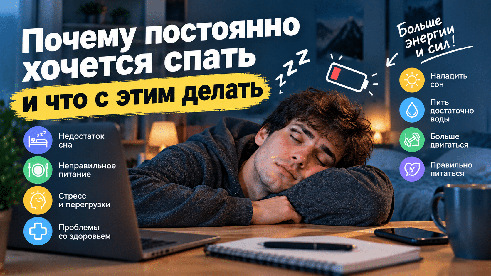 Почему постоянно хочется спать