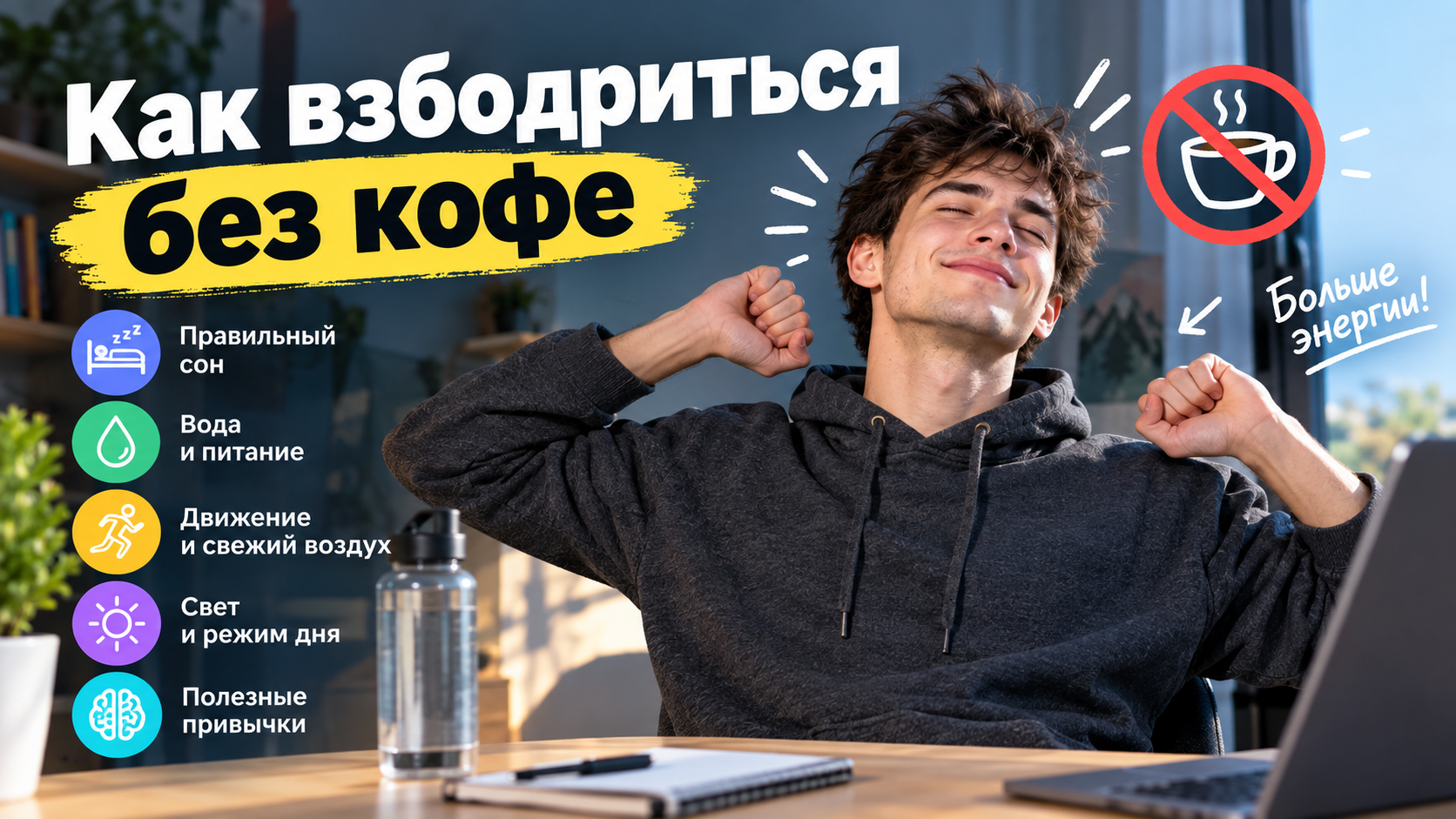 как взбодриться без кофе